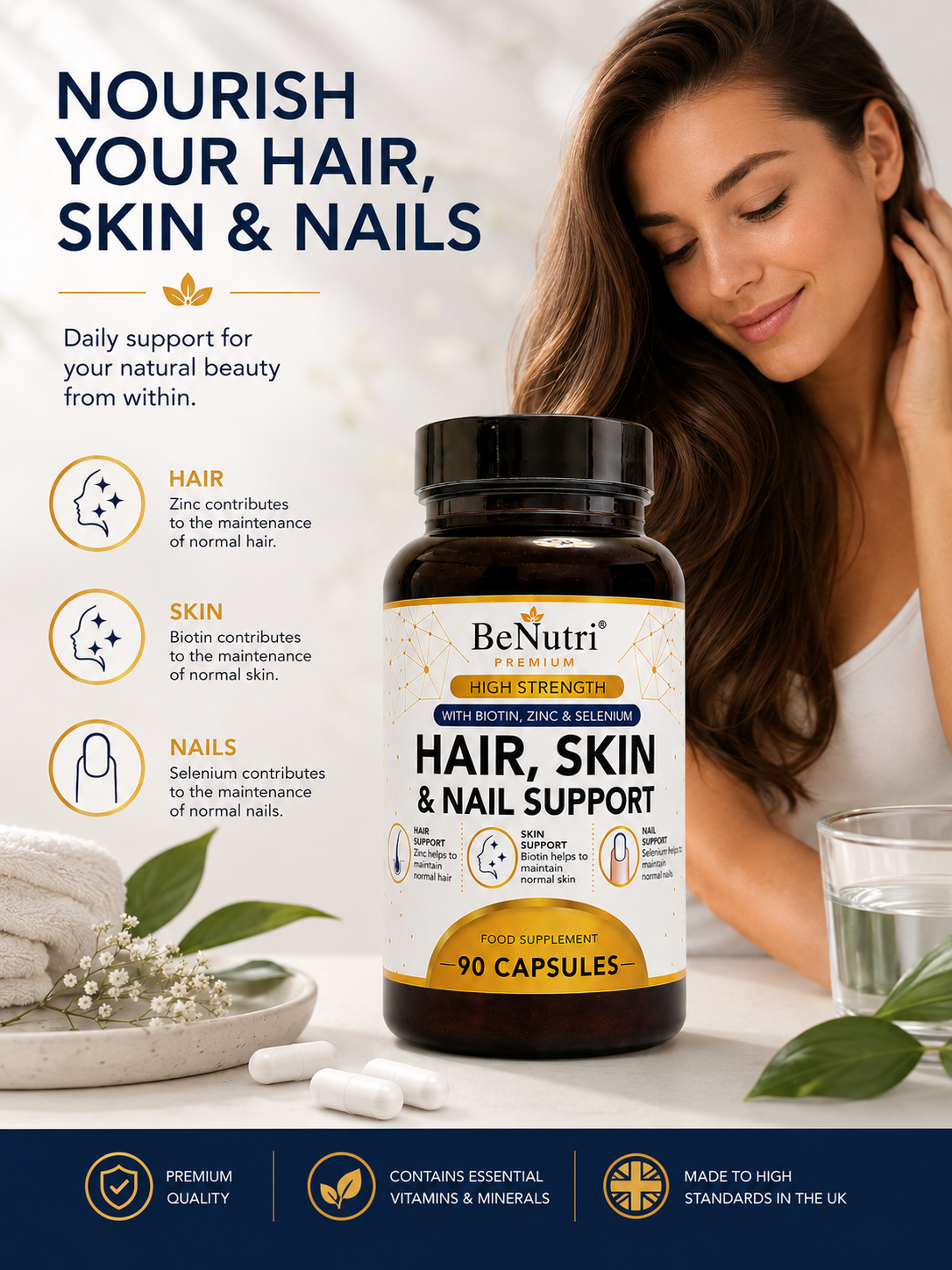 Hair, Skin & Nail Support